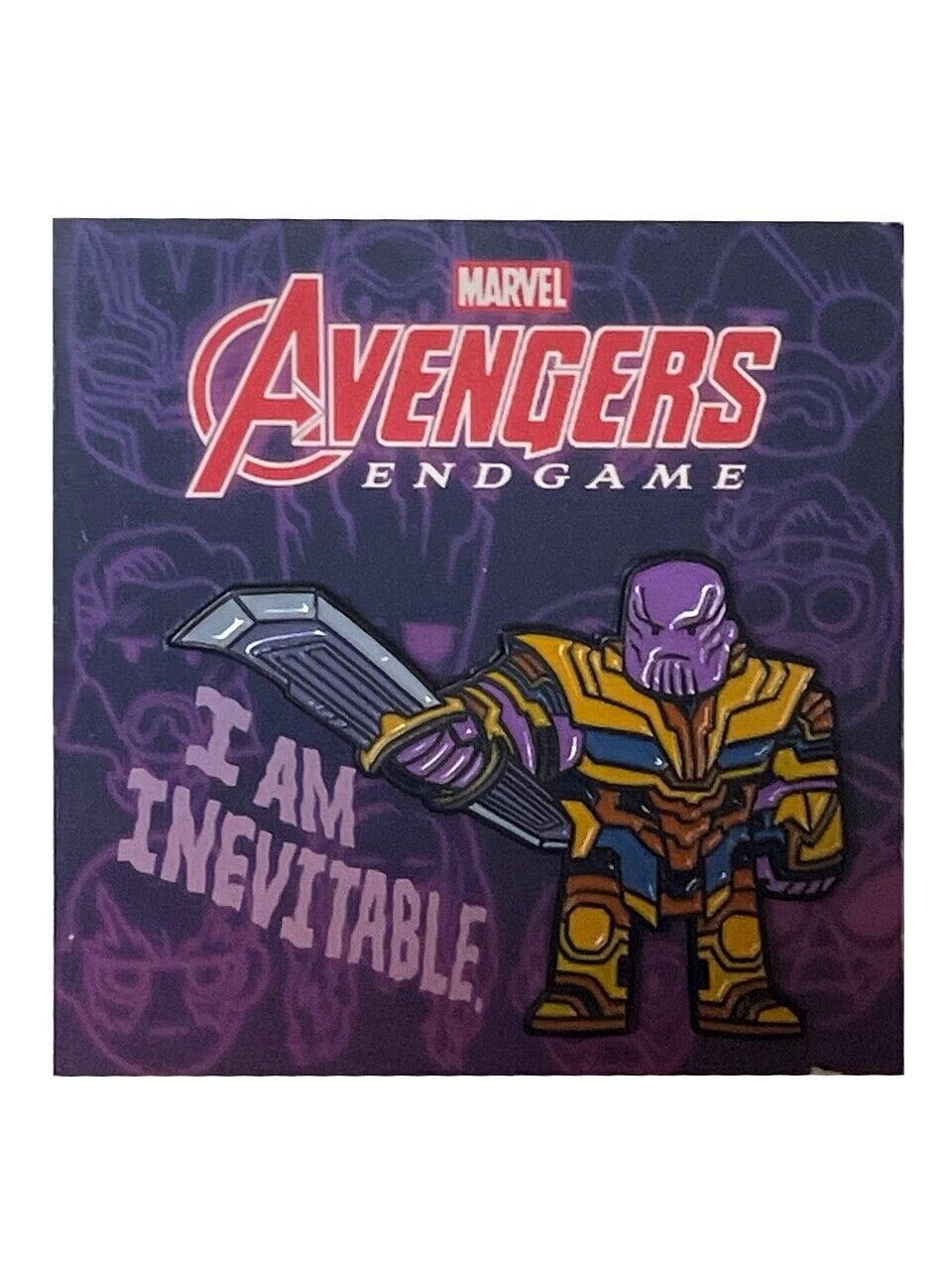 Mondo Thanos Enamel Pin Exclusive Dan Hipp Marvel Comics 2020 New