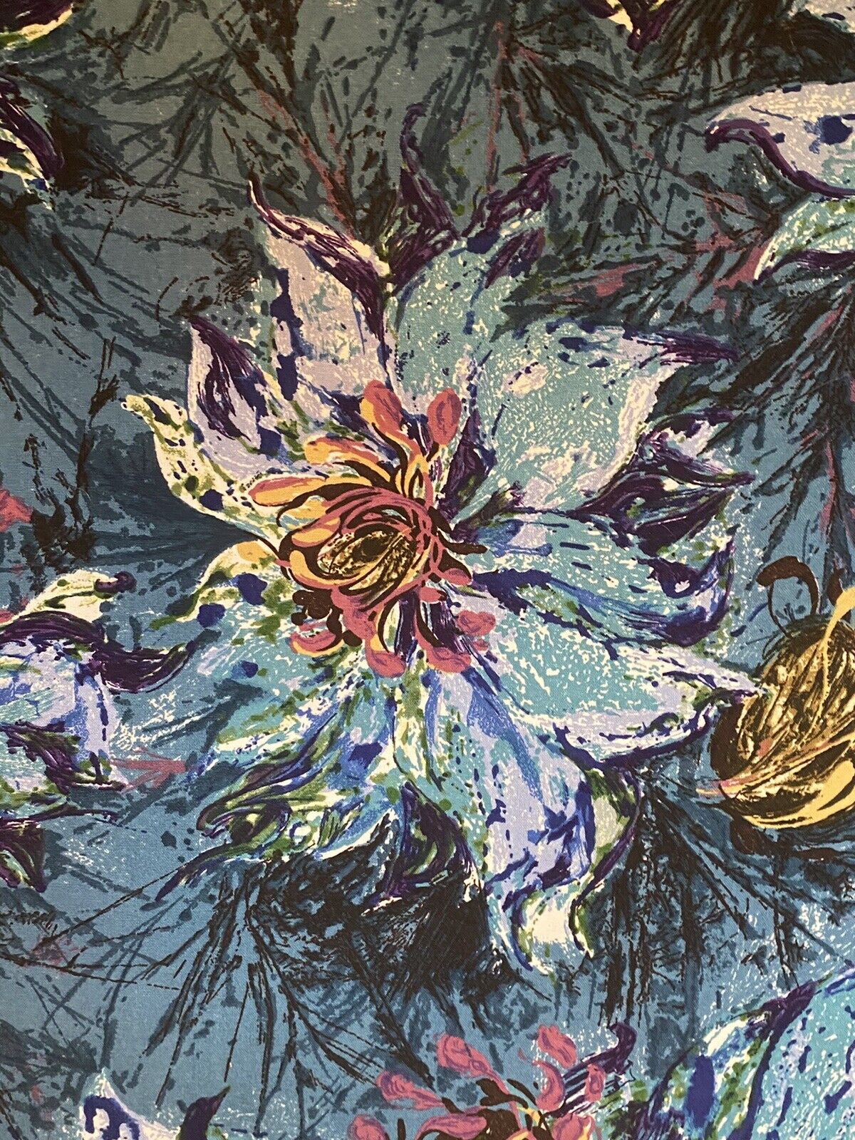 Vintage 1970s Sanderson Nigella Fabric