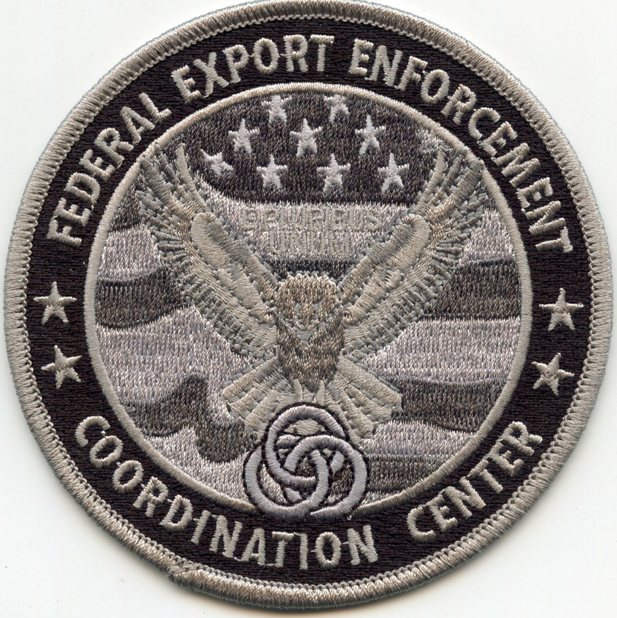 FEDERAL EXPORT ENFORCEMENT Washington DC subdued gray POLICE PATCH