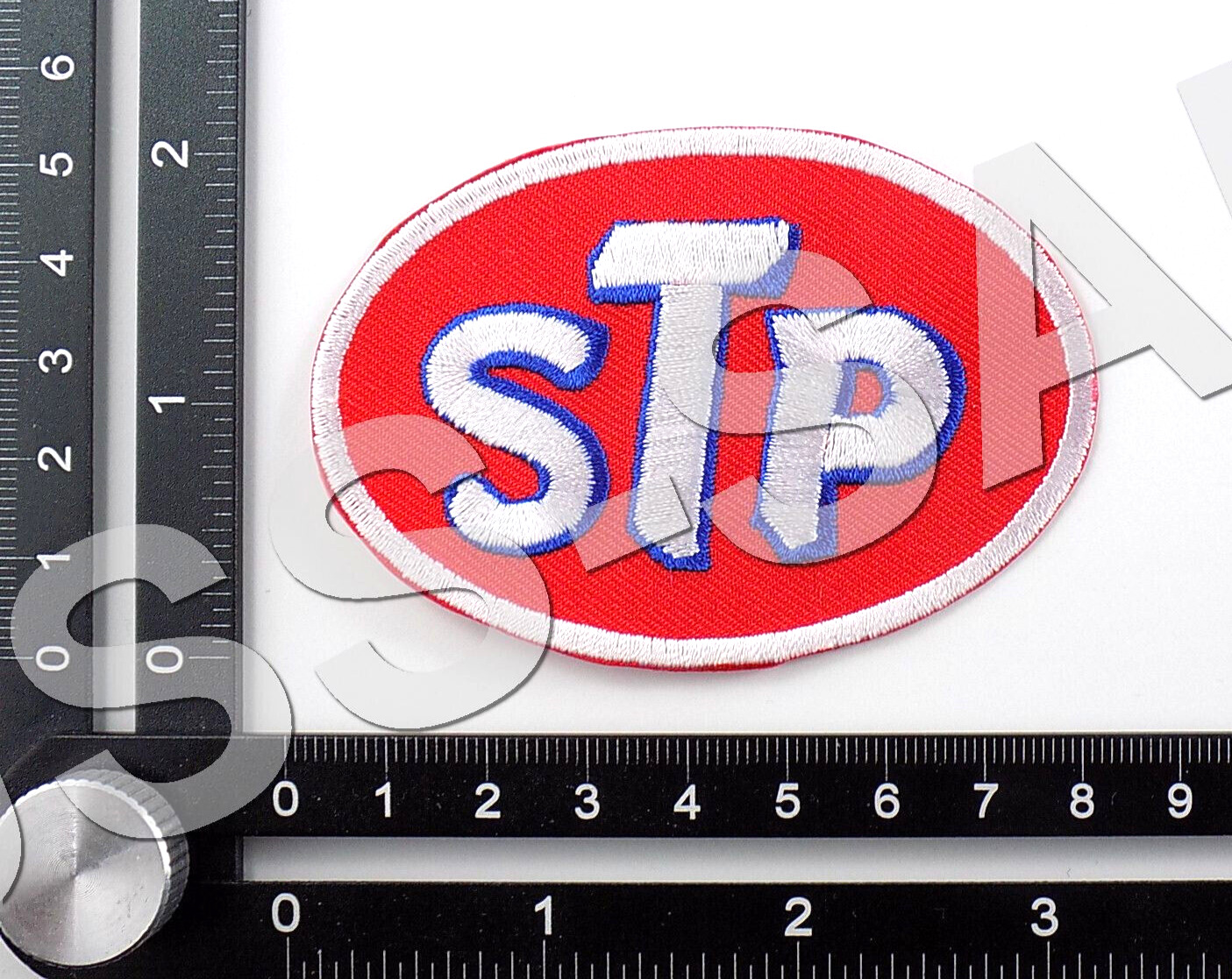 STP EMBROIDERED PATCH IRON/SEW ON ~3-1/8\