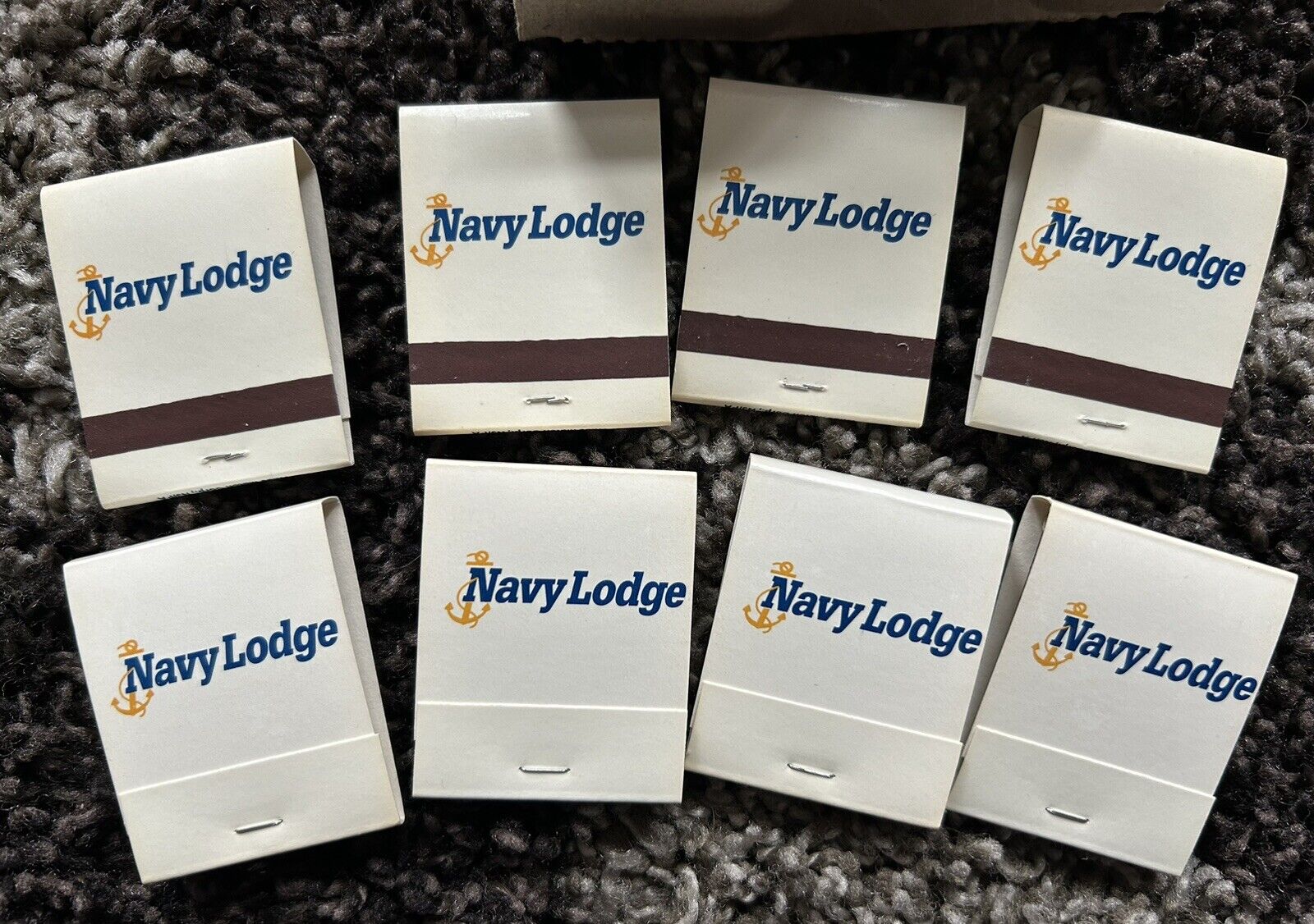 Vintage U.S. NAVY Matchbooks ~ NAVY LODGE Matches~Lot Of 46~Unused
