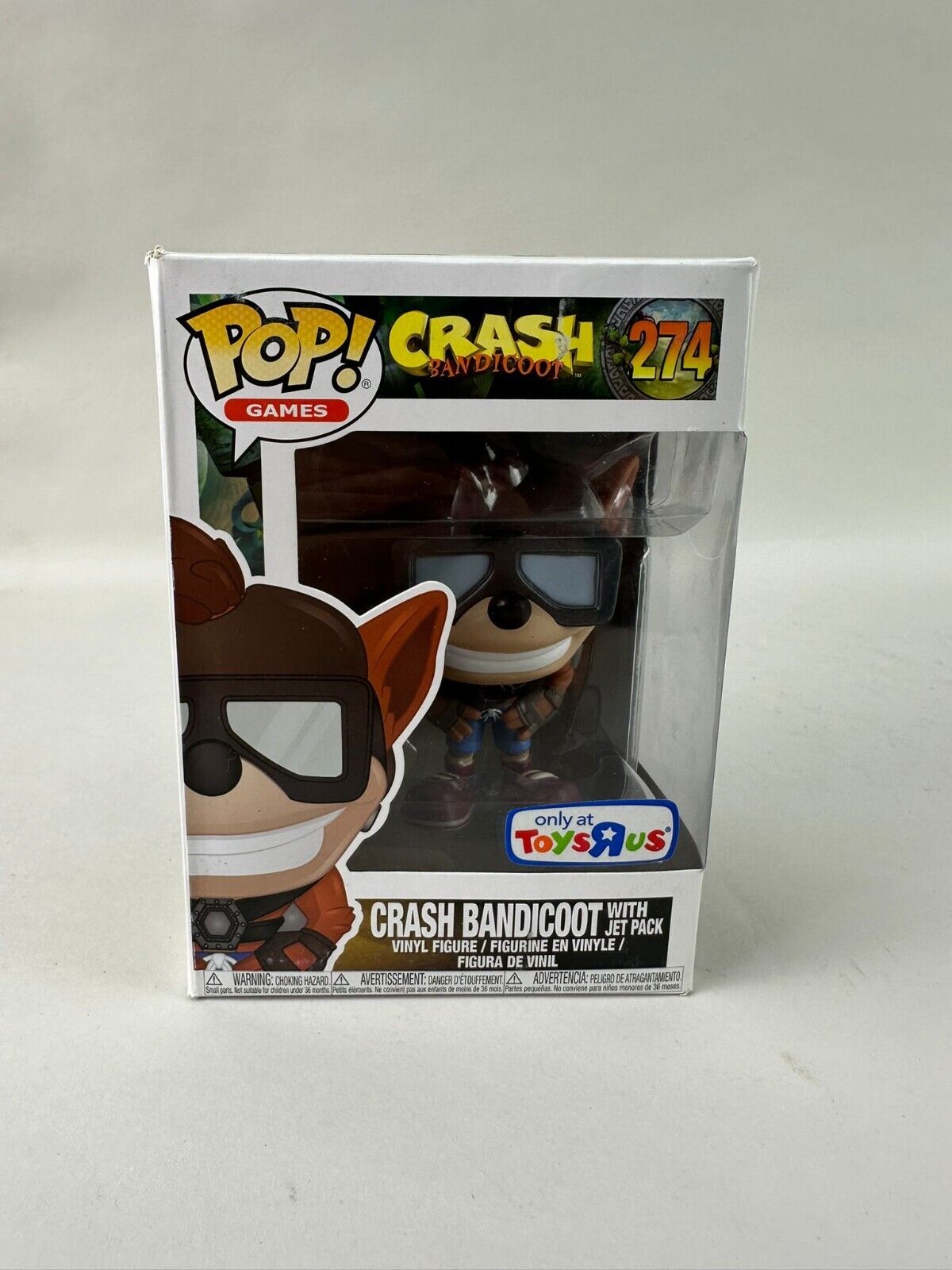 Funko Pop Crash Bandicoot 274 Toys R Us Exclusive
