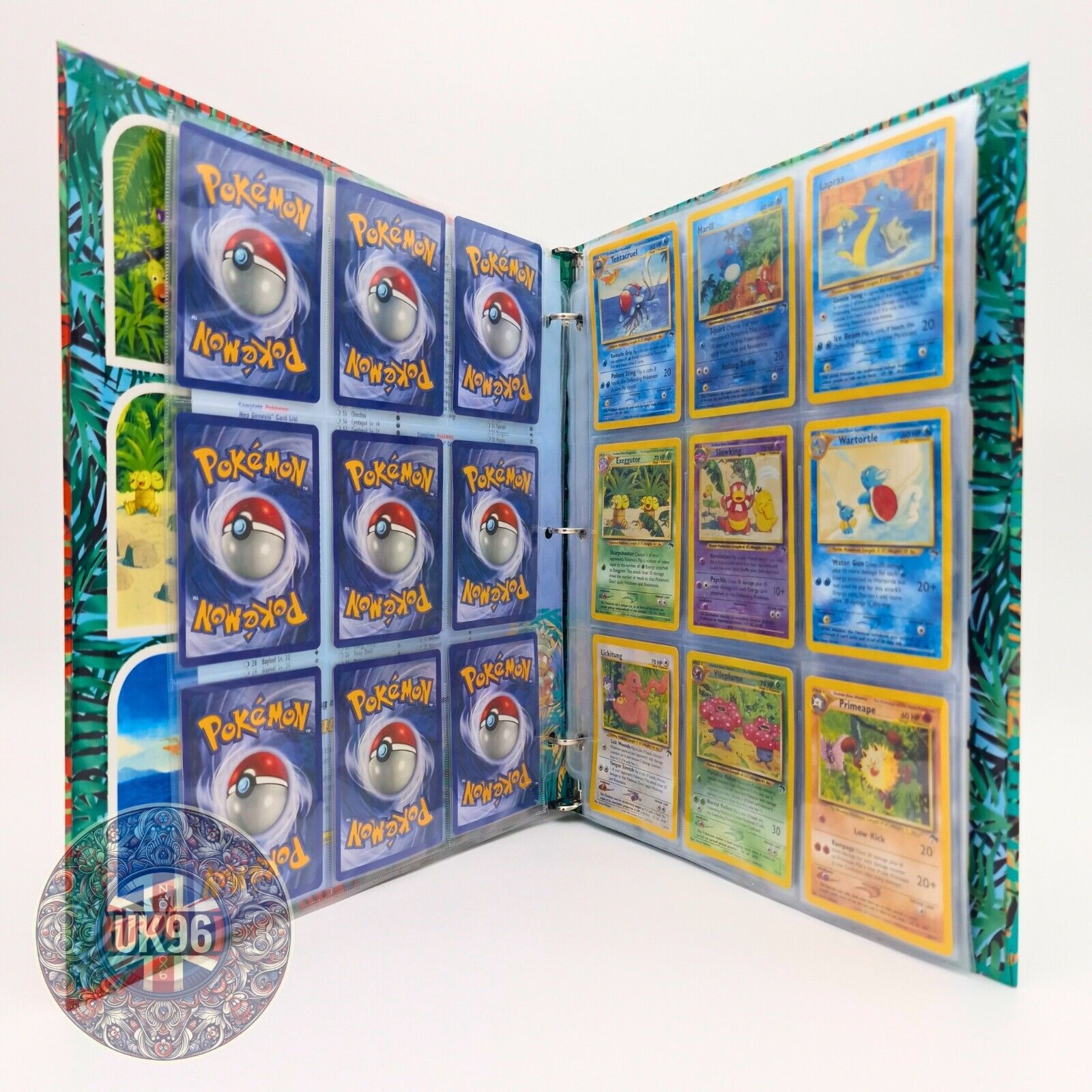Pokemon Cards - Southern Islands Complete Set Including Folder & Postcards