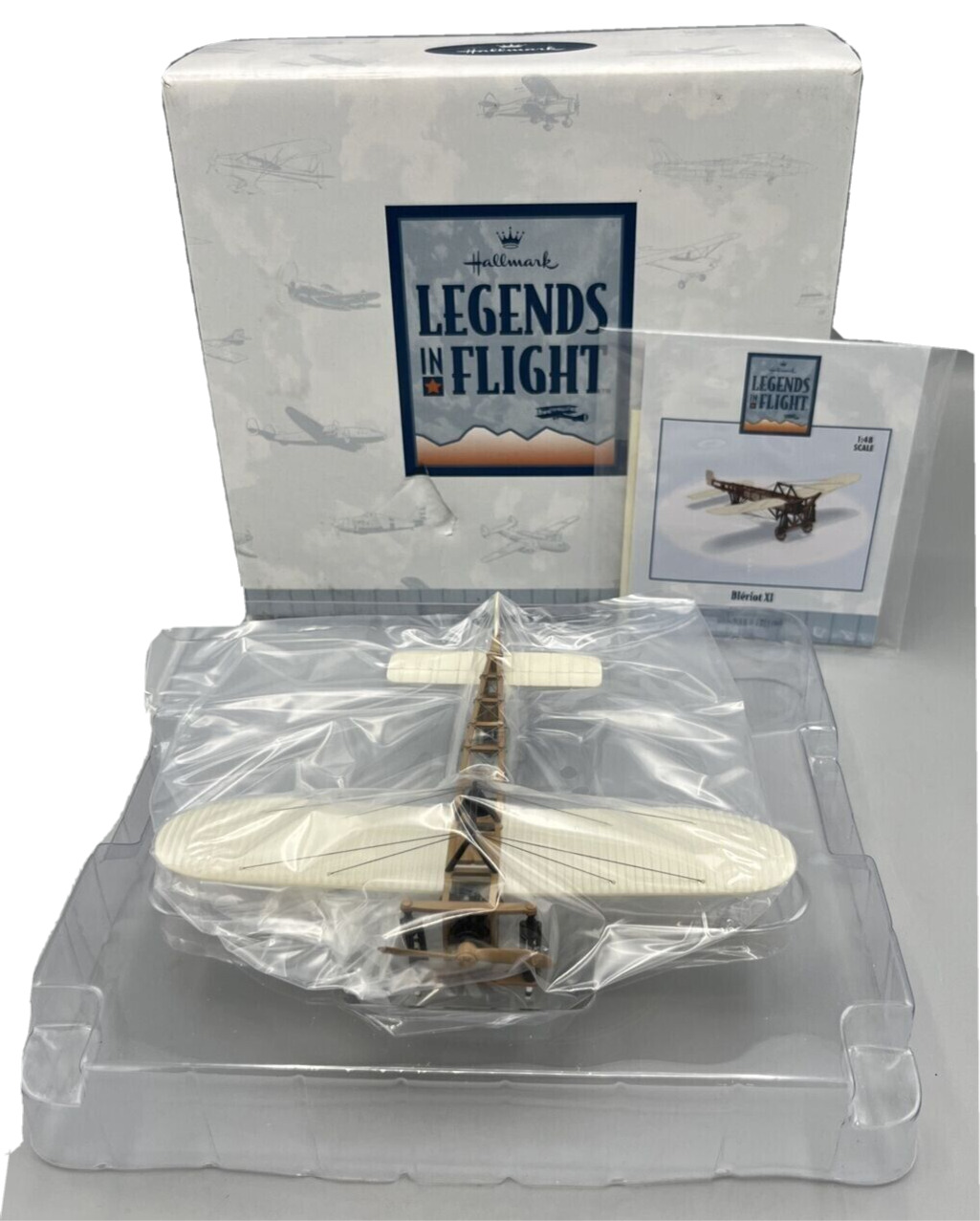 HALLMARK LEGENDS IN FLIGHT BLERIOT XI Airplane Numbered Edition New in Box