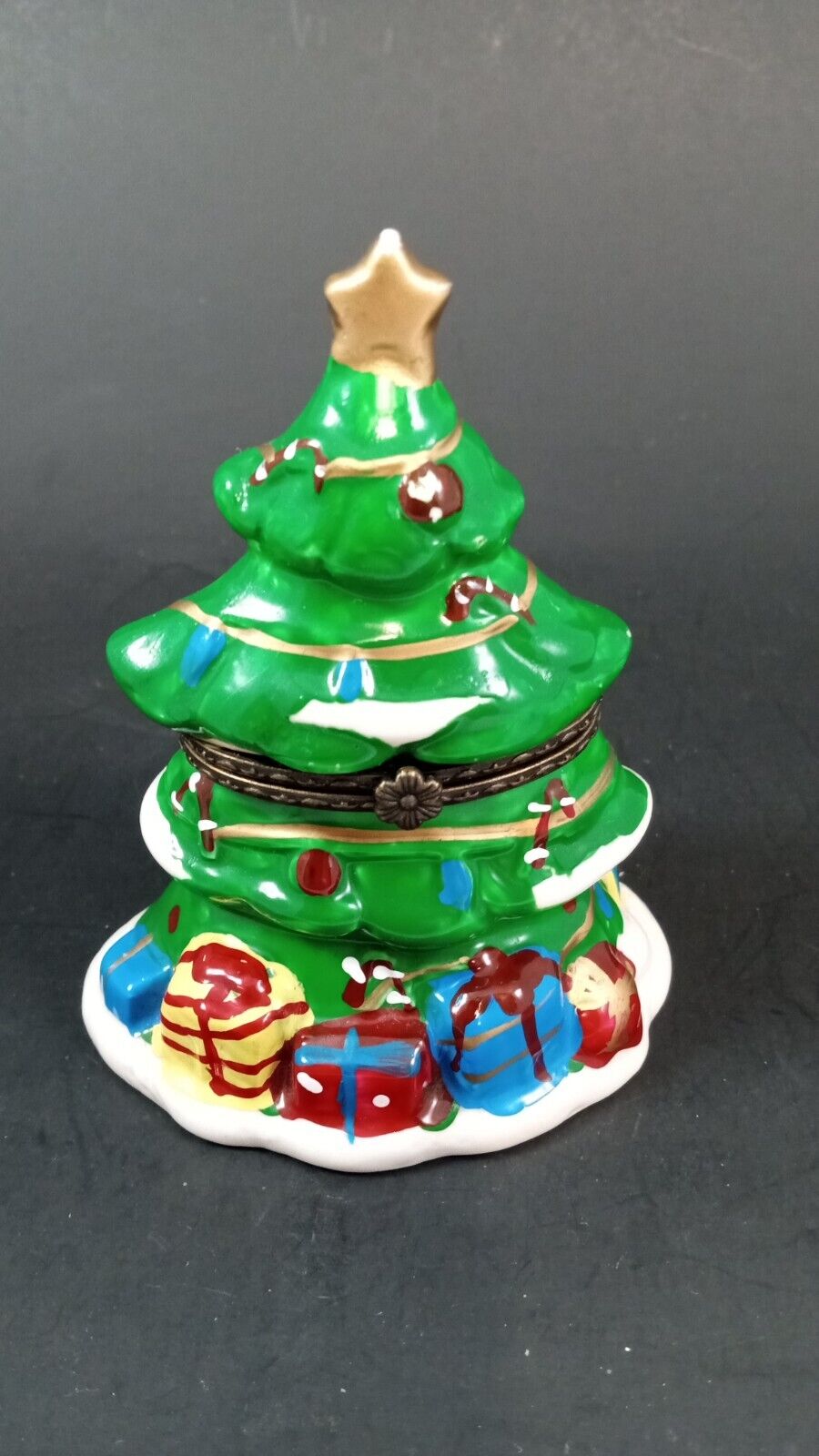 Christmas Tree Trinket Box