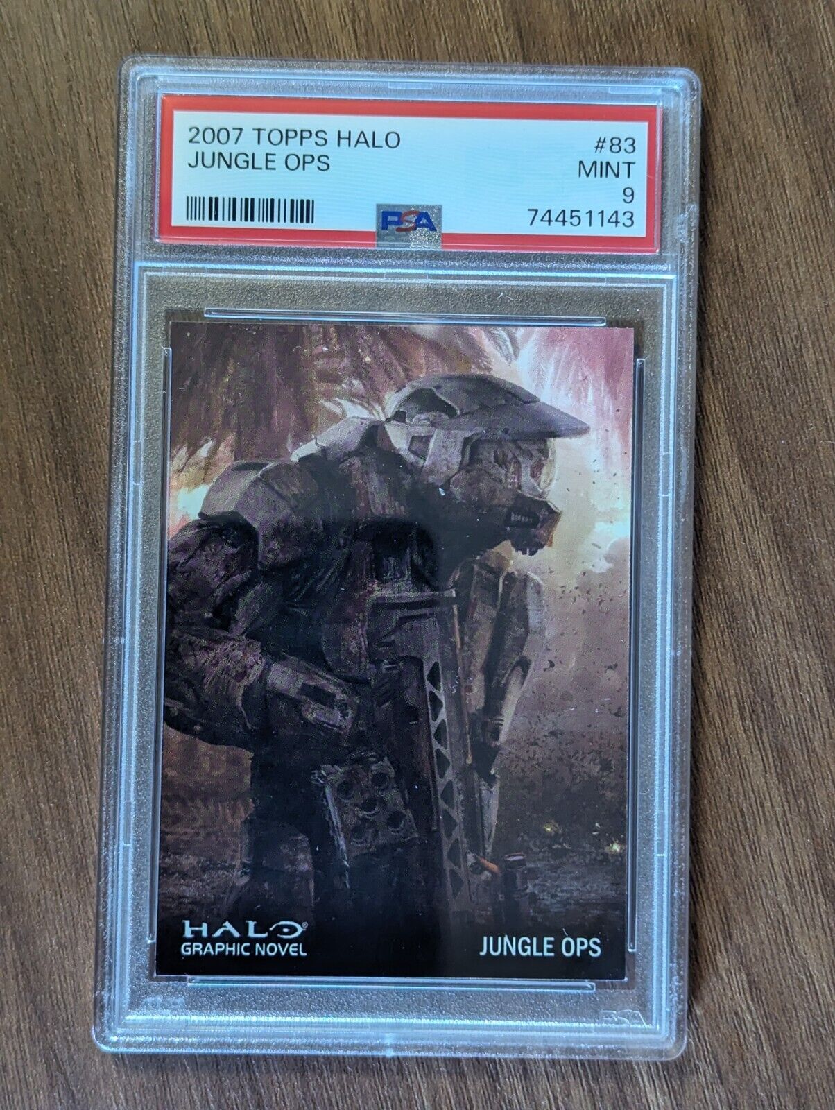 Jungle Ops - Graded PSA Mint 9 - #83 - 2007 Topps Halo - 2007 Halo Card
