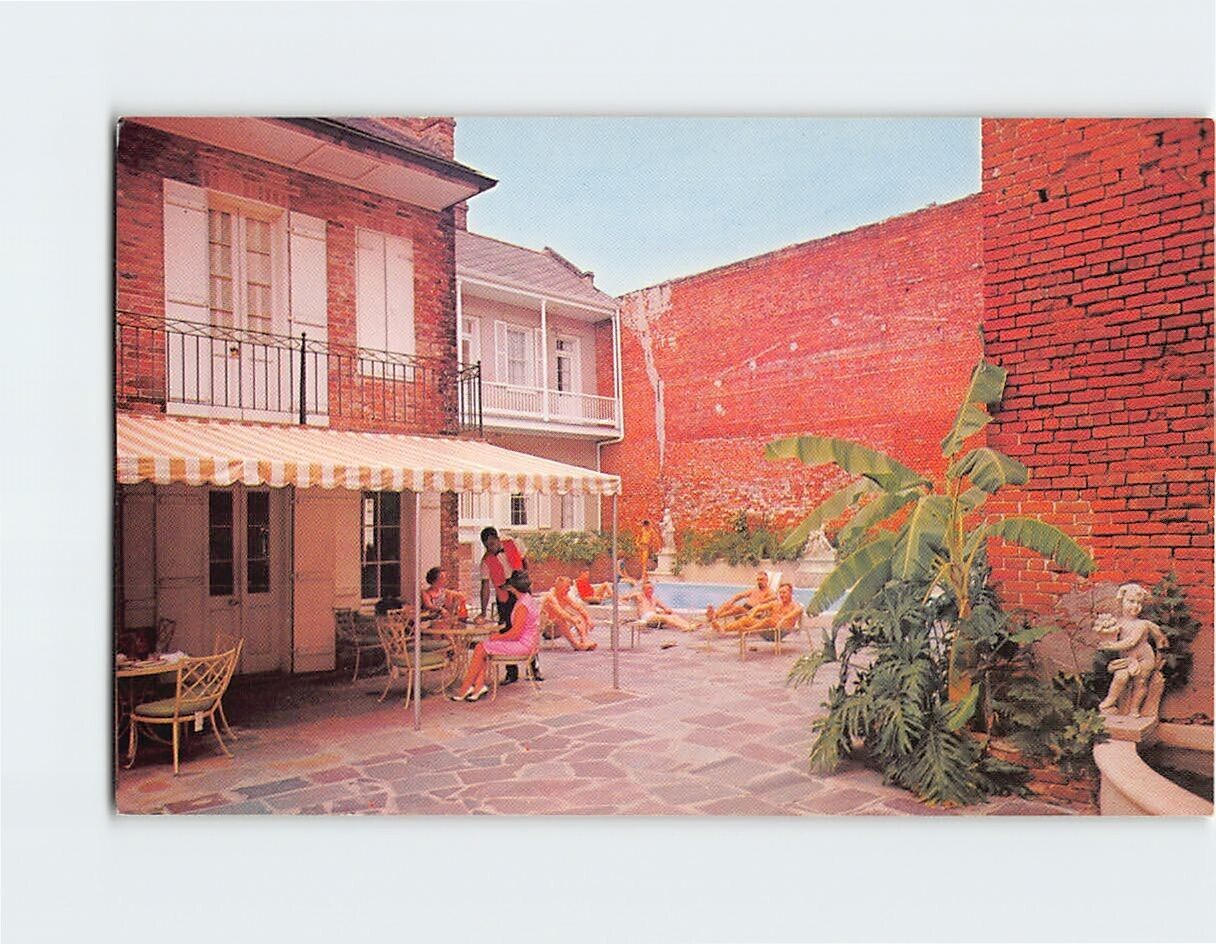 Postcard The Chateau Motor Hotel New Orleans Louisiana USA