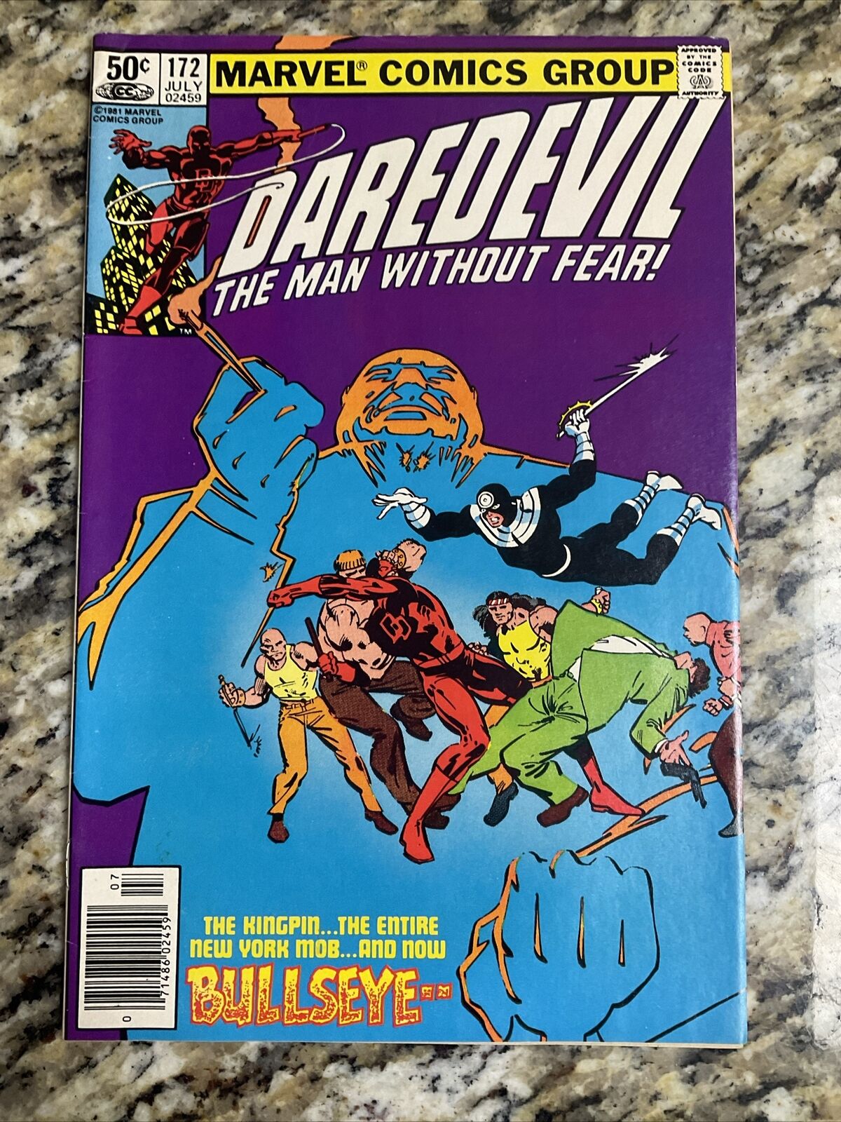 Daredevil #172 1981 Fine/VF