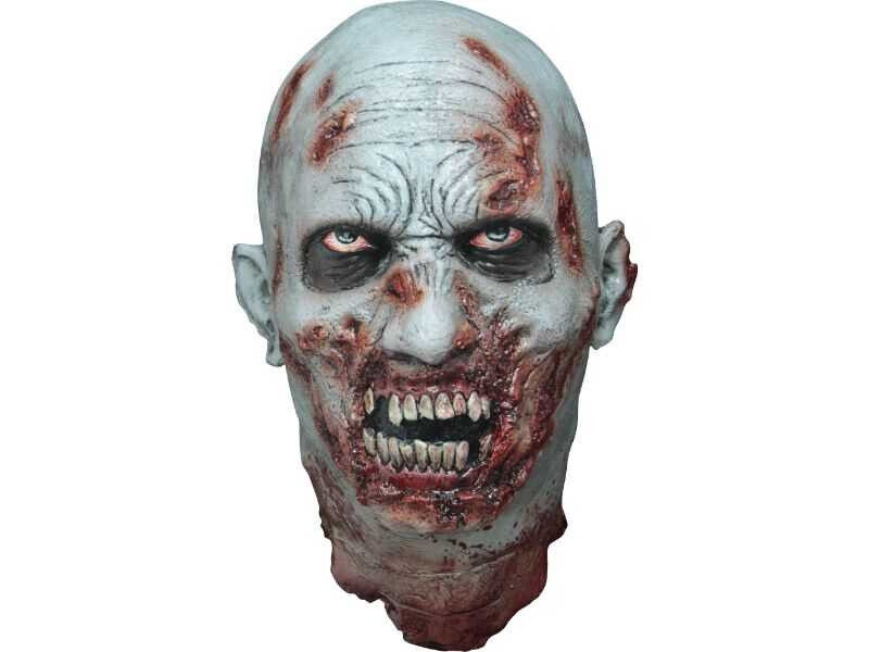 Severed Head Prop Realistic Zombie Hanging Halloween Haunted House Bloody Horror