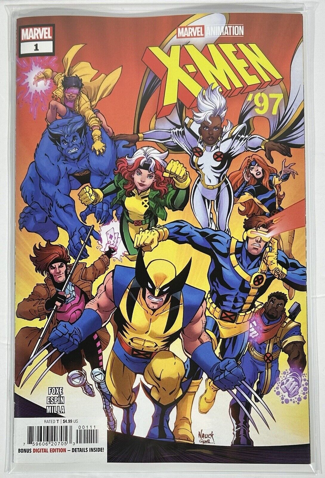 X-MEN '97 #1 (2024) COVER A | DISNEY+ ANIMATED SERIES PRELUDE | MARVEL COMICS