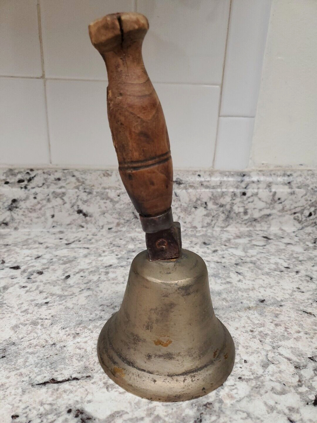Very Old Bell Hand Held Brass/Bronze 9\