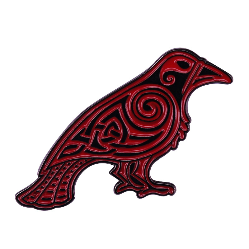 Odin Raven Crow Norse Viking Rune Celtic Knot 1.4\