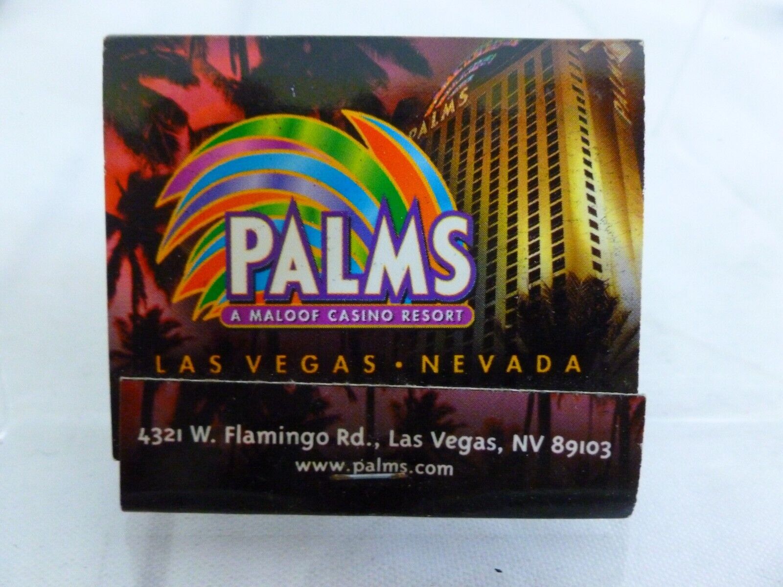 Vintage Matchbook Unstruck - Palms - Maloof Casino Resort - Las Vegas, Nevada