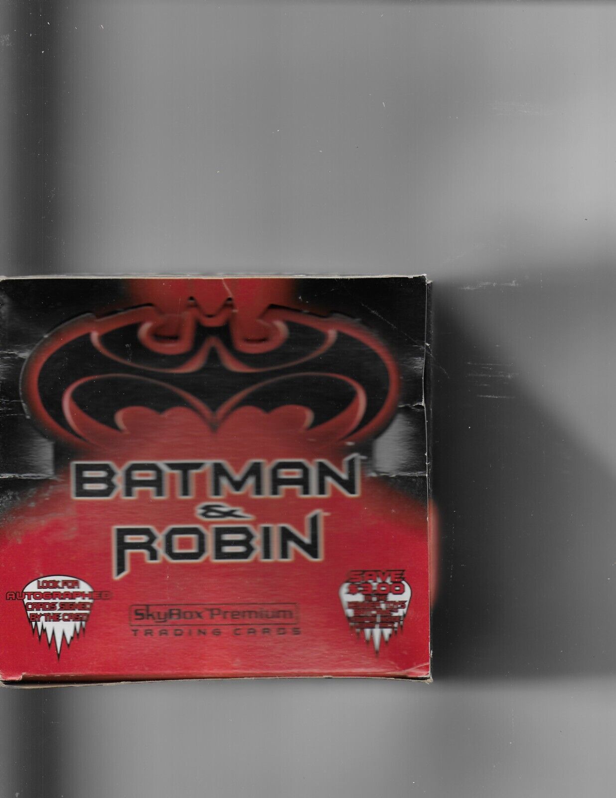 Batman & Robin 1997 Trading Cards Skybox 3 Pack Factory Sealed packs