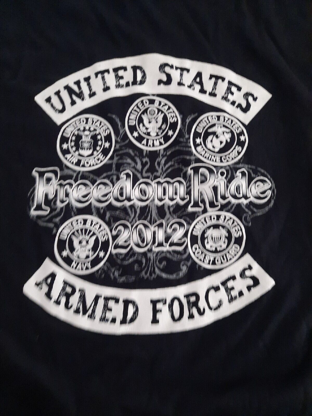 Harley Davidson Naples Freedom Ride 2012 Shirt Size XL