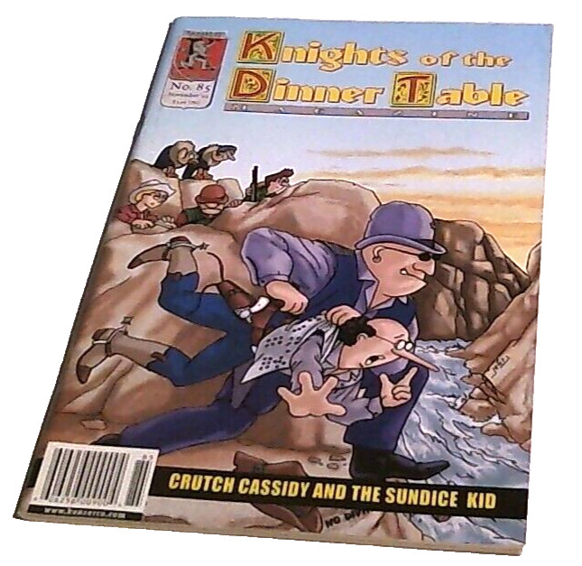 Knights of the Dinner Table magazine #85 comic book KODT Kenzer and company D&D