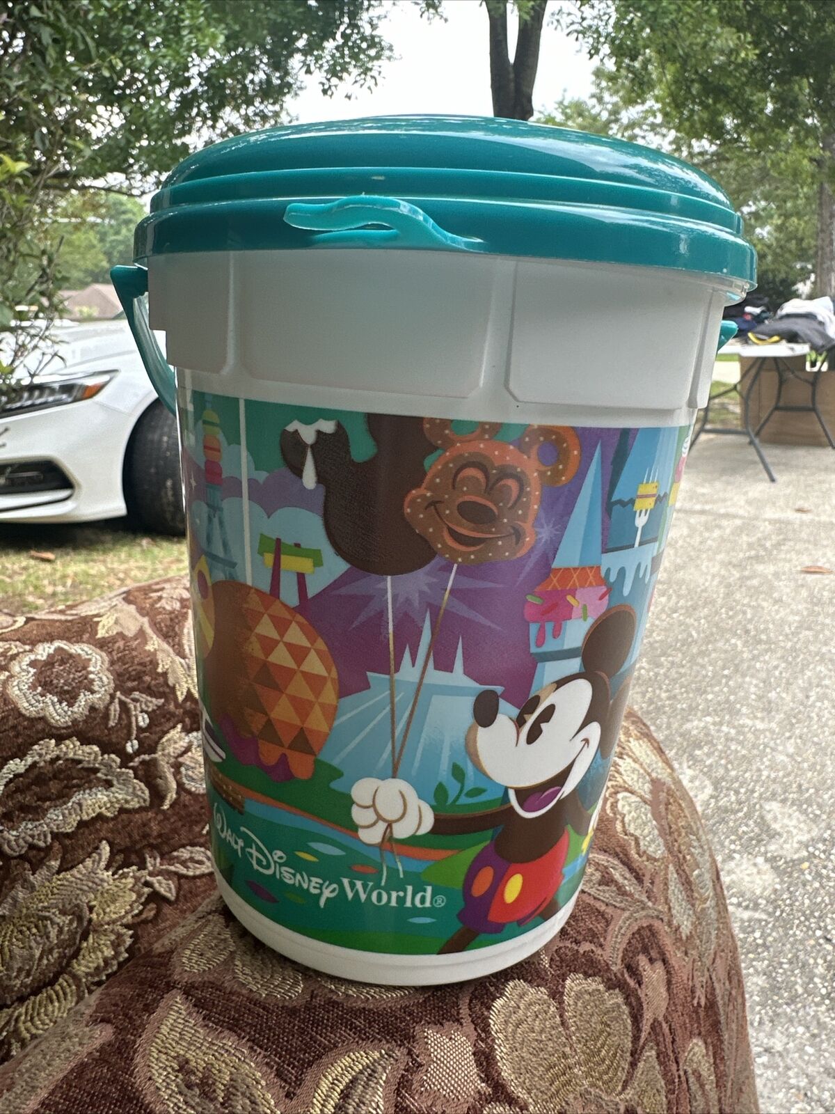 Walt Disney World Popcorn Bucket Snacks Themed Mickey & Tinker Bell Dole Whip