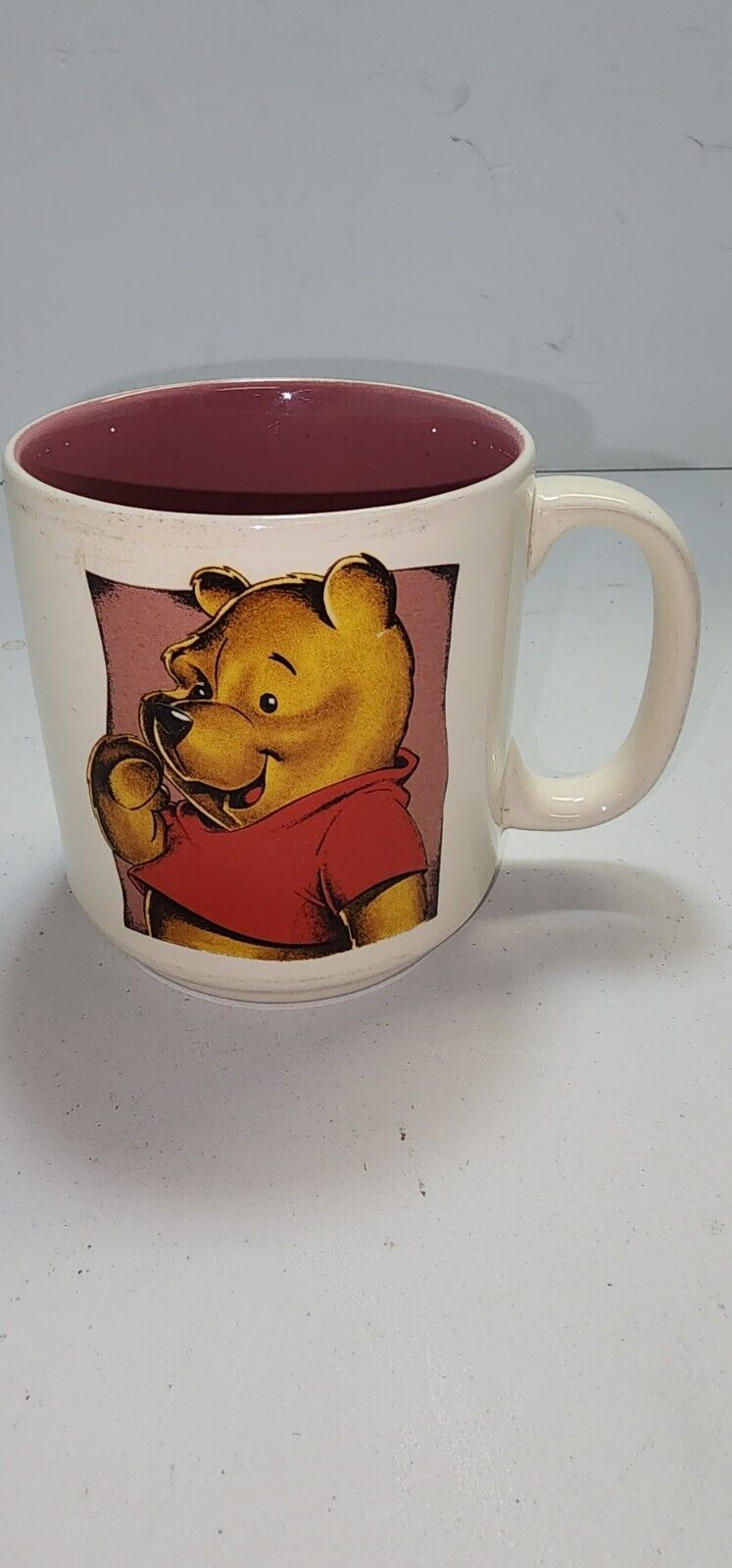 Vintage Walt Disney Winnie The Pooh Coffee 12 oz.  Made n Thailand great display