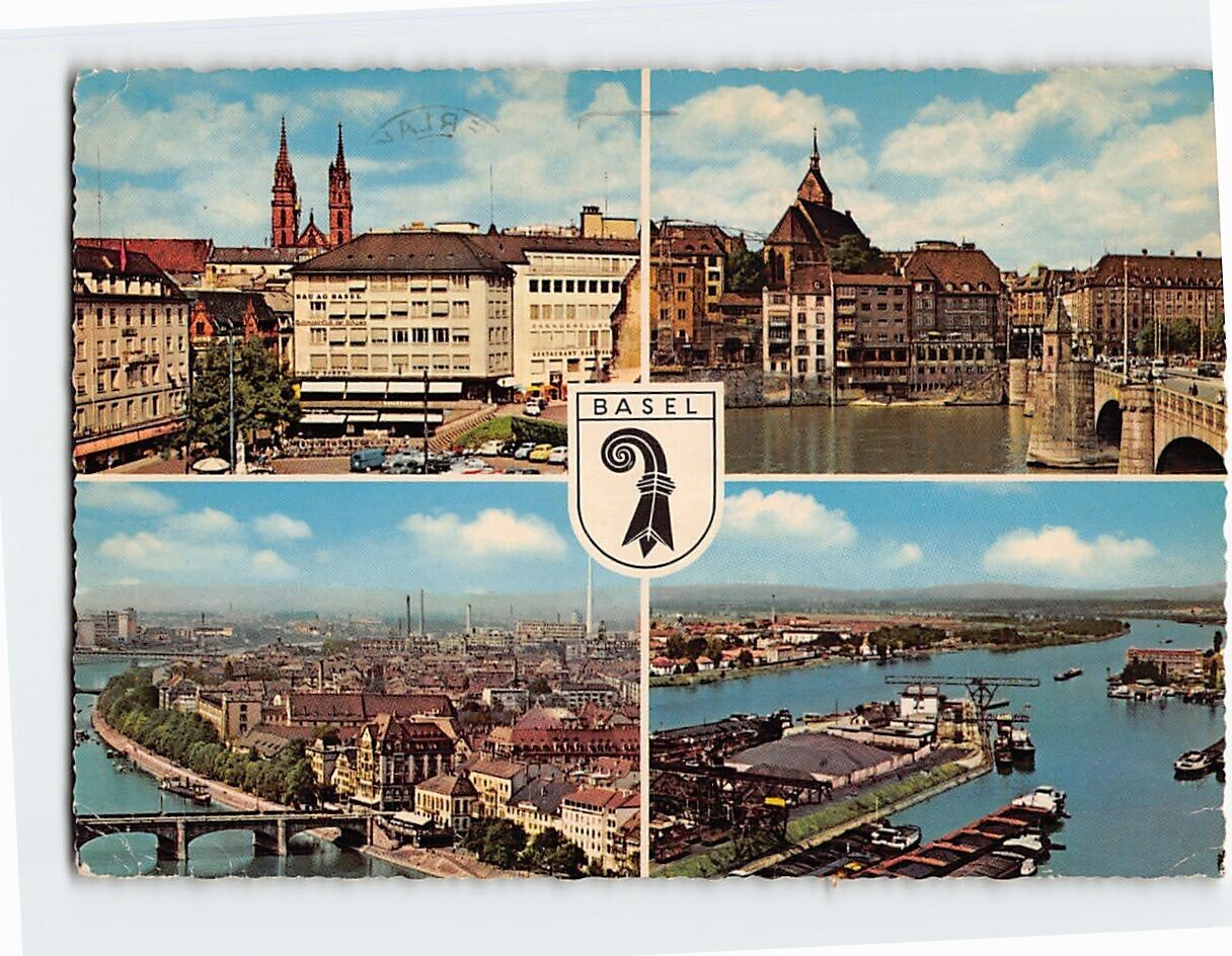 Postcard Basel, Switzerland