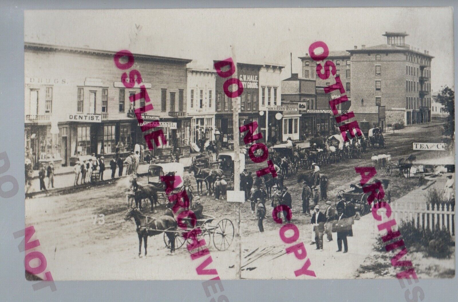 MINNESOTA Minneapolis 1869 N.P. RR EXPEDITION Northern Pacific BROMLEY PHOTO #73