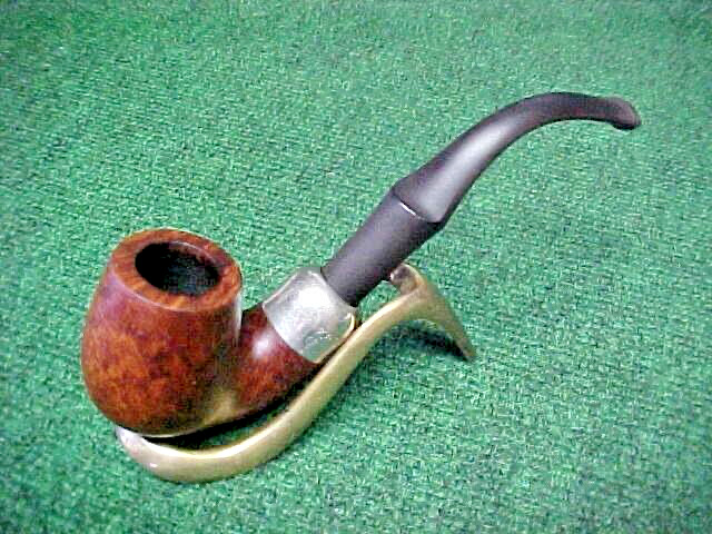 Vintage K&P PETERSON'S System Standard #312 Ireland Estate Pipe w/ Silver Band
