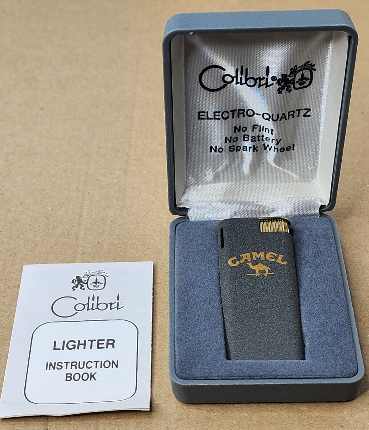 New Colibri Lighter Camel Brand Cigarette Electro Quartz