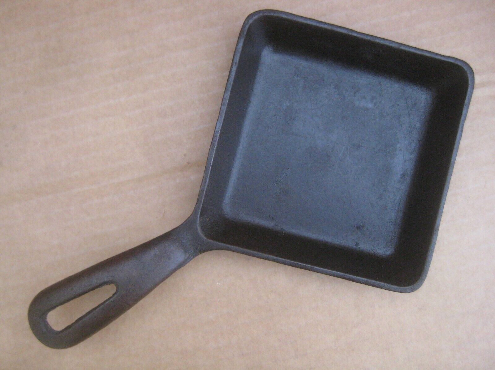 Griswold Cast Iron Square Diamond Egg Skillet #2 Made in USA