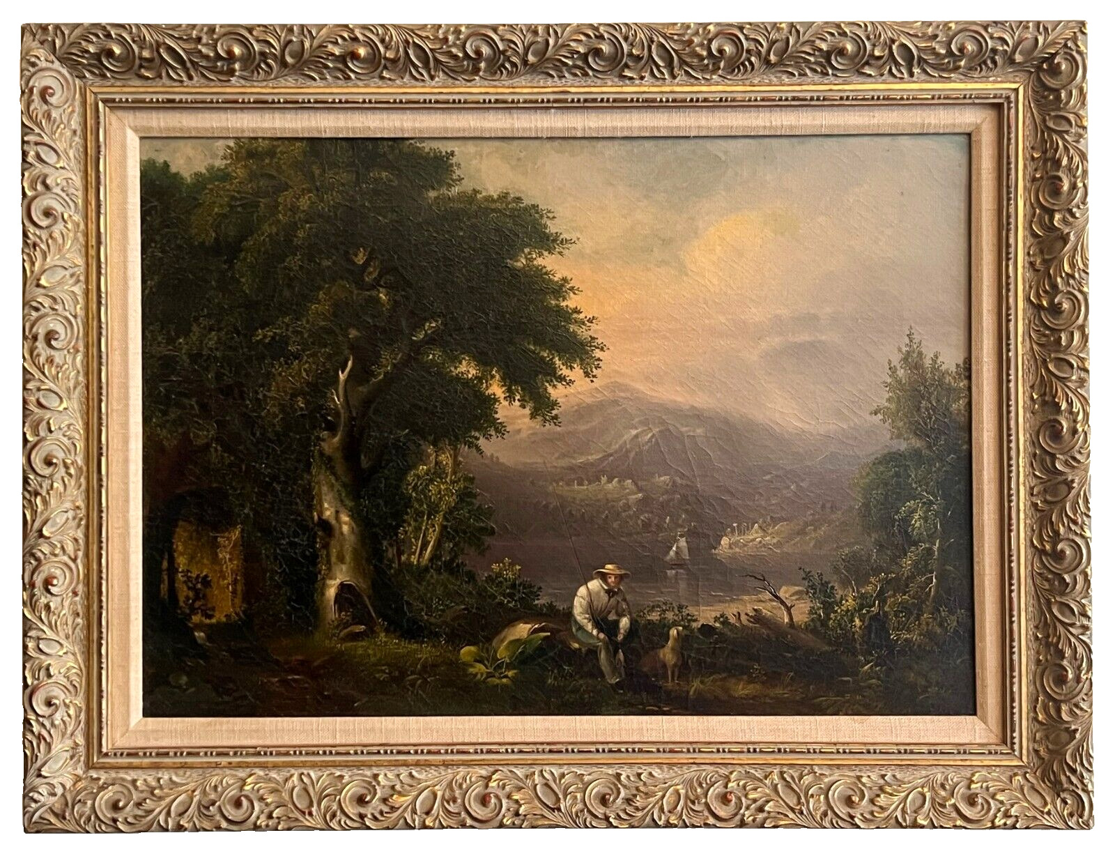 Hudson River School Painting - William Thompson Russell Smith Attributed - Nice