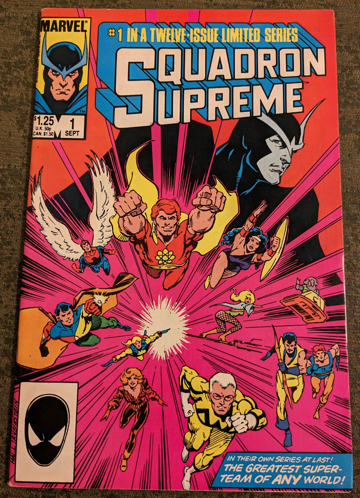 Squadron Supreme #1 - original 1st printing - comic book - limited - 1985