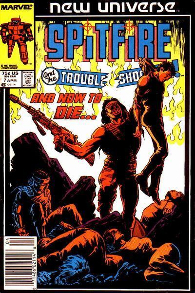 Spitfire and the Troubleshooters #7 (Mark Jewelers) FN; Marvel | New Universe -