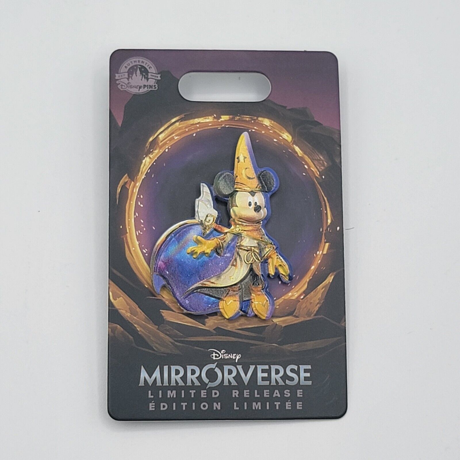 Disney Parks Mirrorverse Sorcerer Mickey Mouse Limited Release Pin New 2023