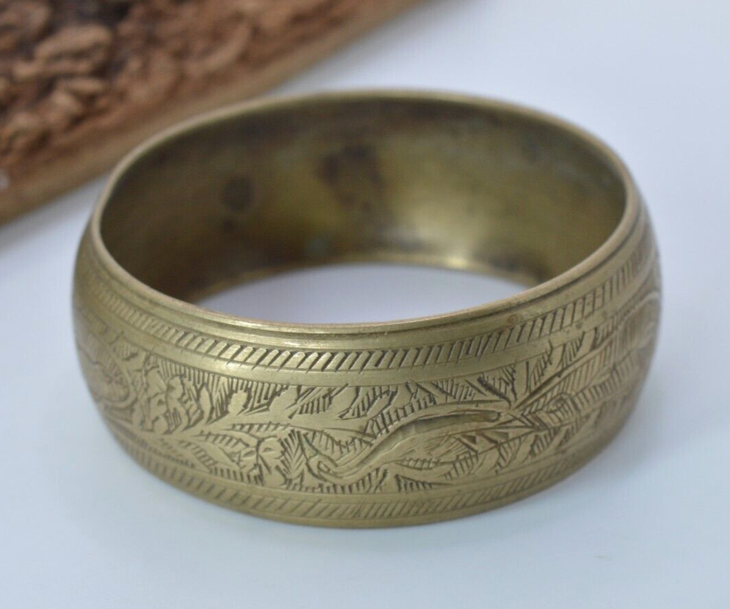 Very Stunning Rare Ancient Roman Bracelet Solid Bronze Amazing Authentic