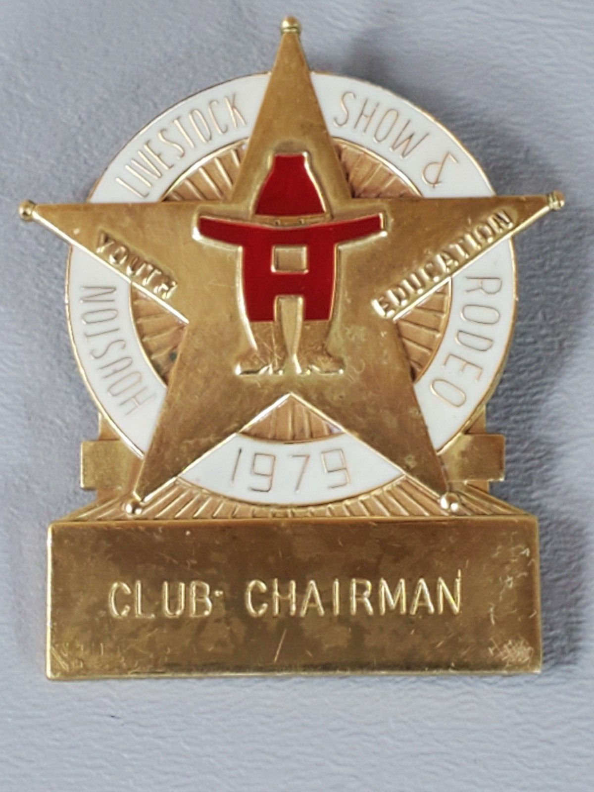 Houston Livestock Show and Rodeo Pin - 1979  \