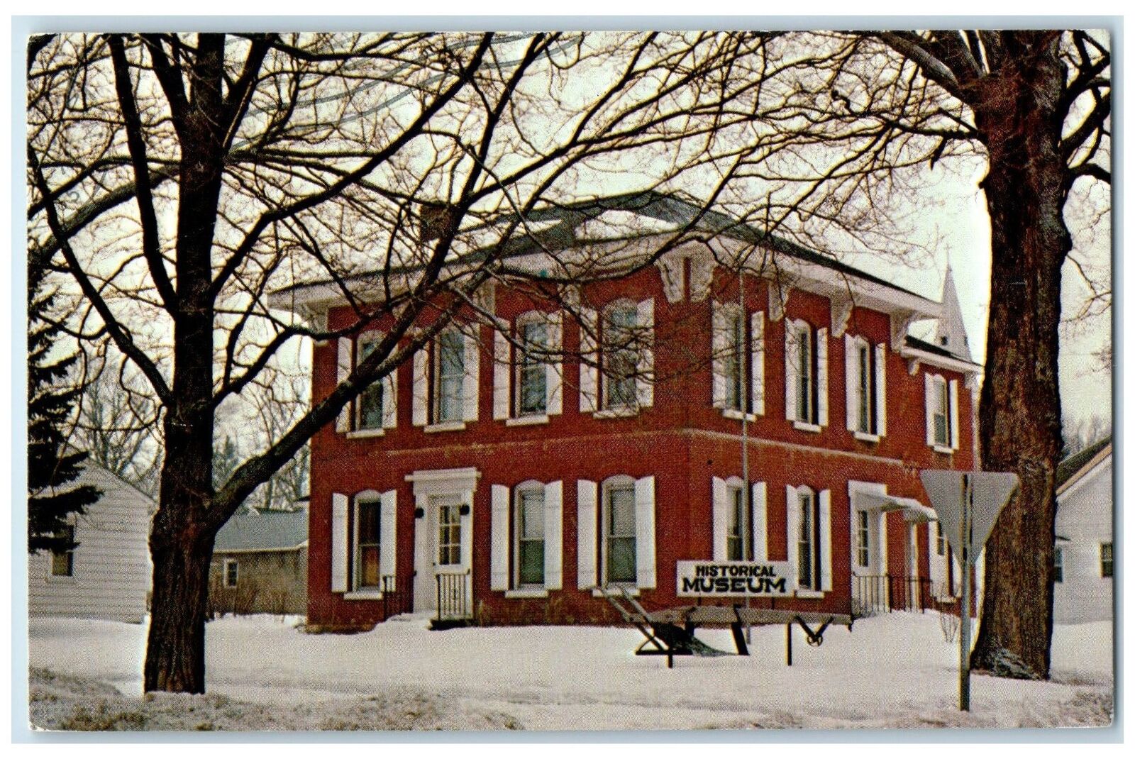 c1960s Pioneer Home Museum Exterior Roadside Spring Valley Minnesota MN Postcard