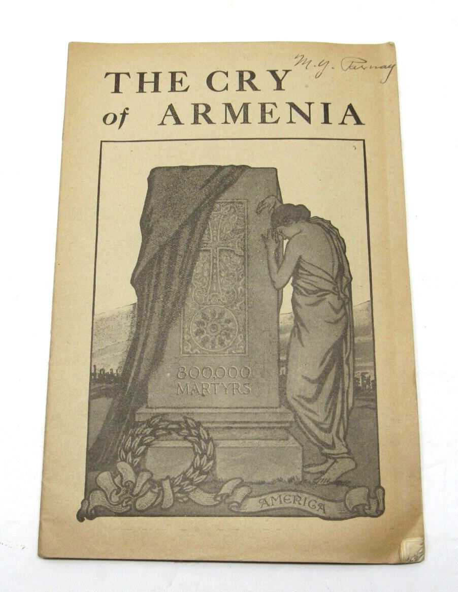 Armenian Genocide American Committee for Armenian & Syrian Relief Booklet c1916