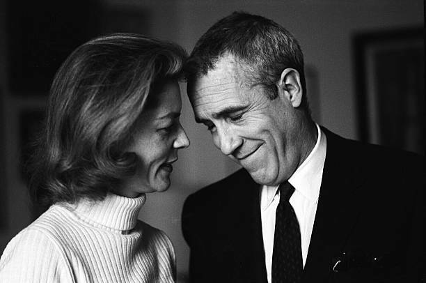 Actors Lauren Bacall And Jason Robards 1960s OLD PHOTO