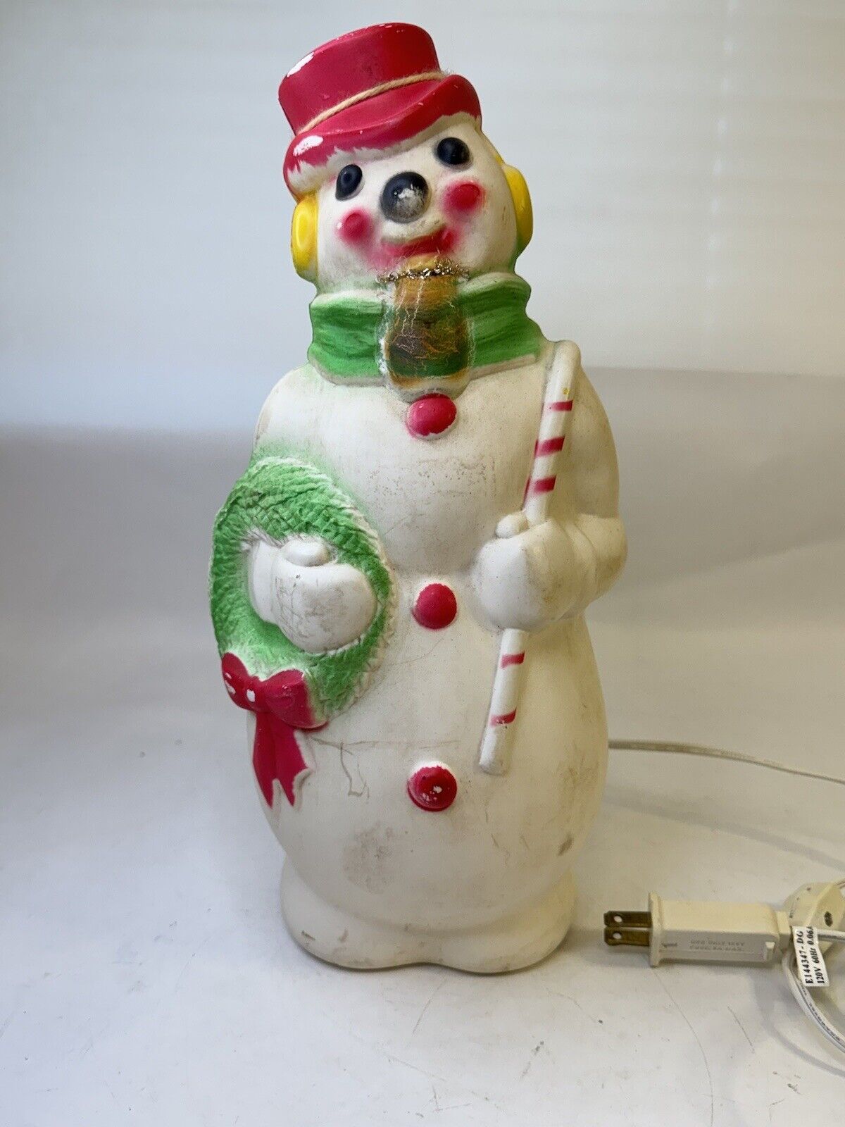 vintage Frosty Snowman 1968 Empire Blow Mold 13\