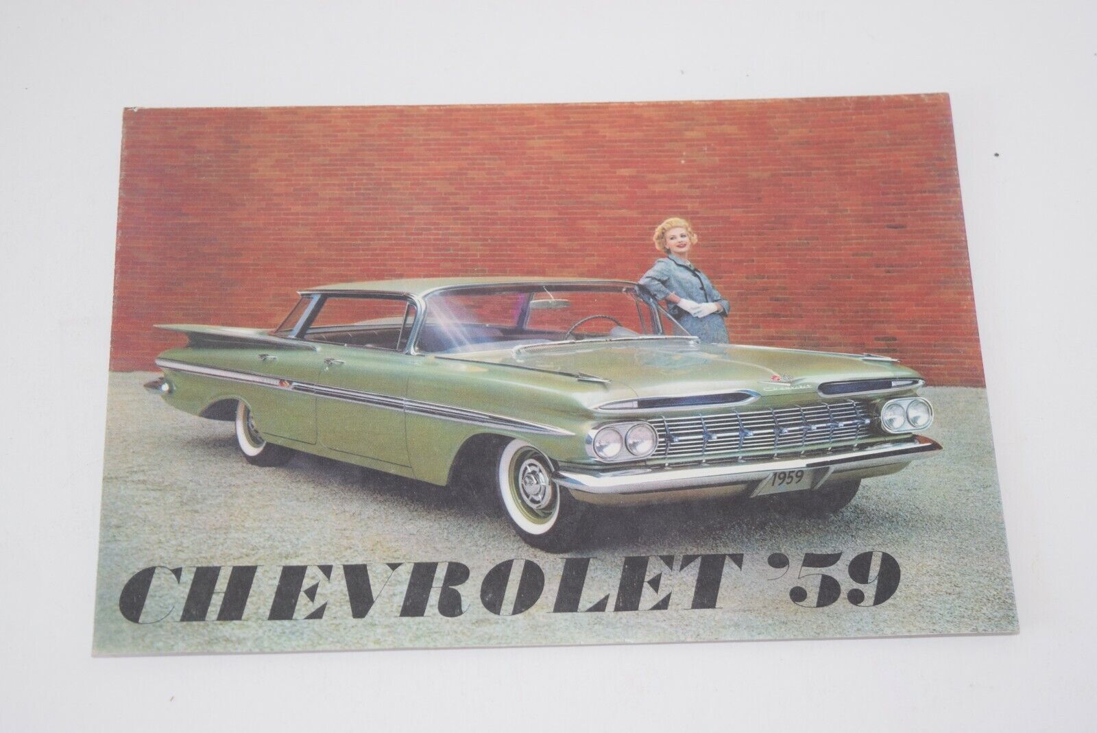 *Original* 1959 Chevrolet Fold Out Sales Brochure 