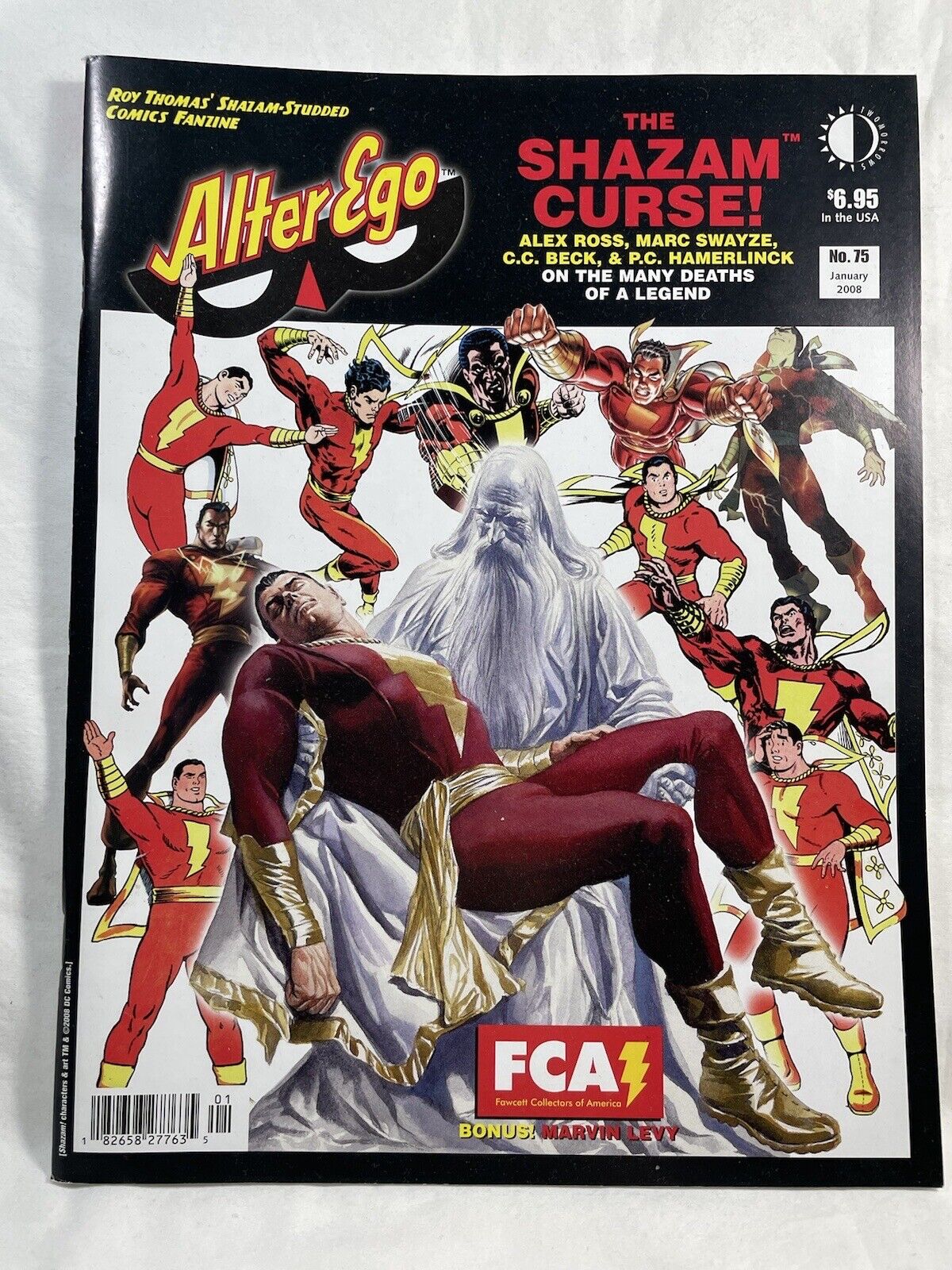 Alter Ego (TwoMorrows) #75: TwoMorrows | Alex Ross | Shazam | Marvin Levy - NM