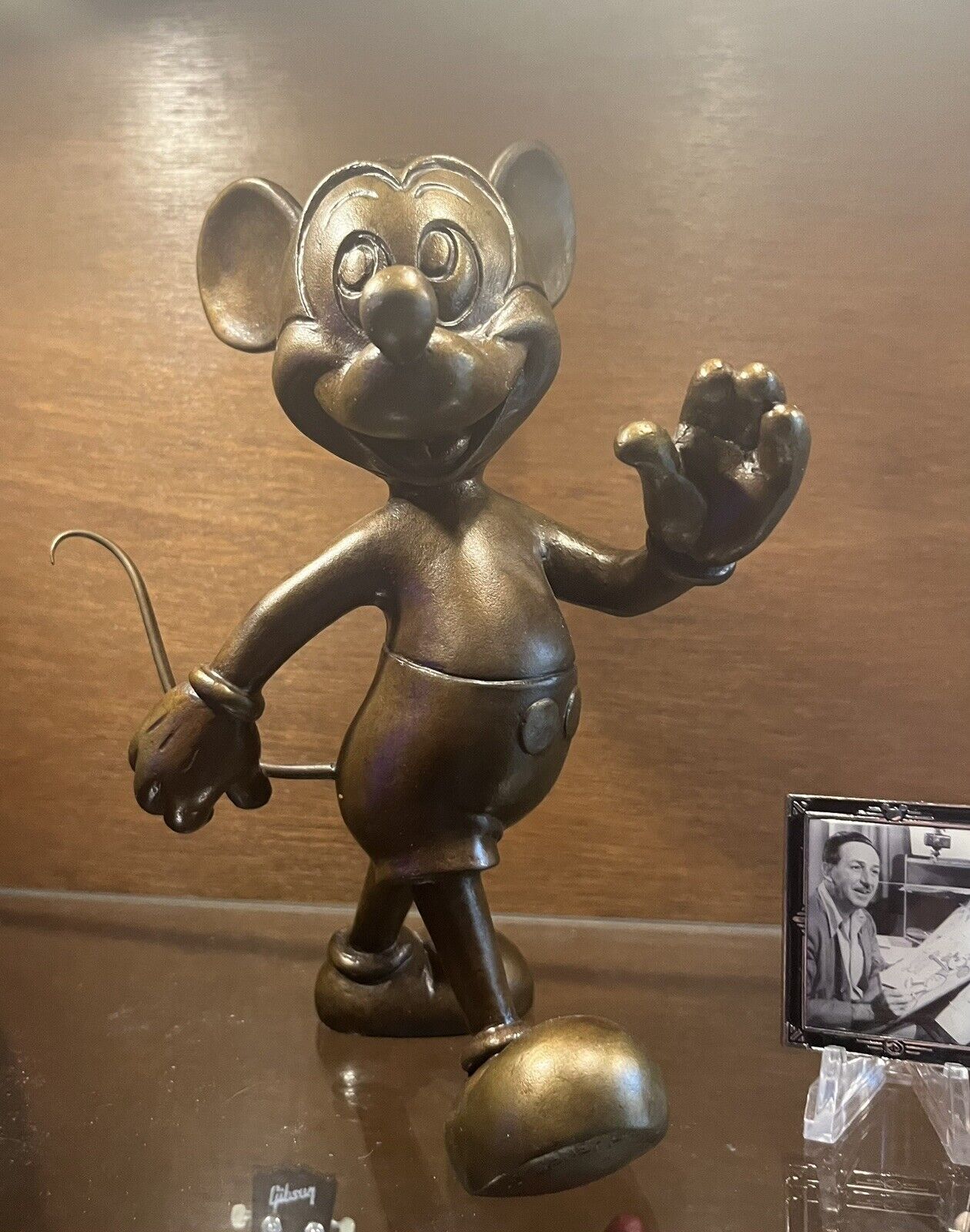 Blaine Gibson Bronze Mickey Mouse Statue 46/200 Very Rare - Signed