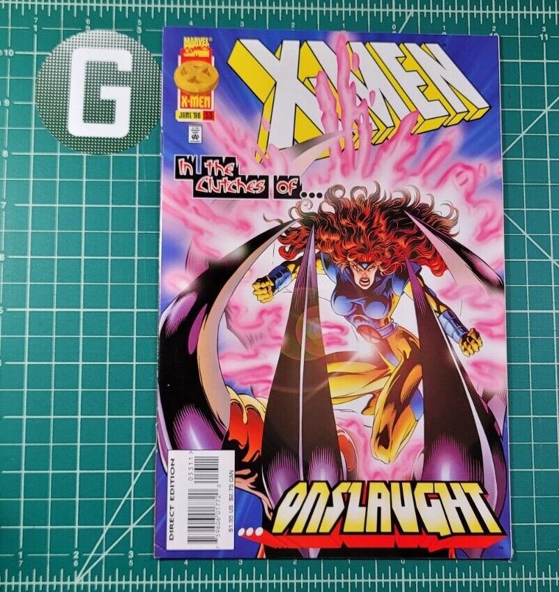 X-Men #53 (1996) 1st Appearance Onslaught Waid Kubert Marvel Comics VF-