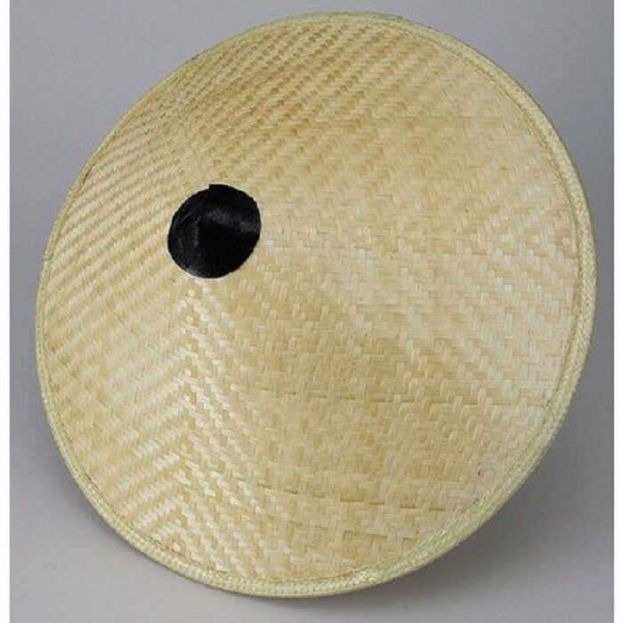 TAKEGASA Traditional Samurai Travel Bamboo Hat Dia Gotoku Japanese 41cm