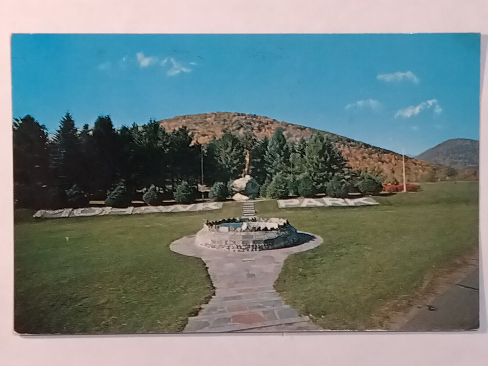 The Mohawk Trail First Highway Pioneer Posted 1985 Postcard