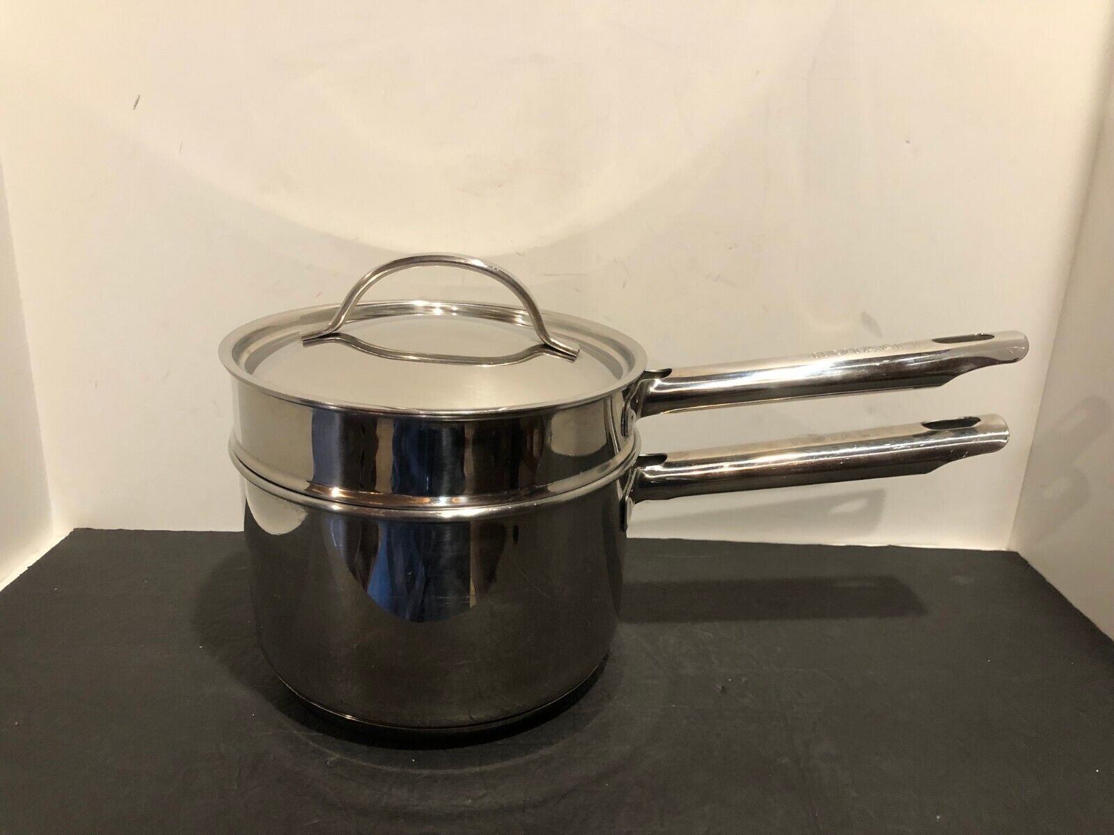 Royalty 2 Qt Stainless Steel Tools Of The Trade Saucepan Double Boiler With Lid