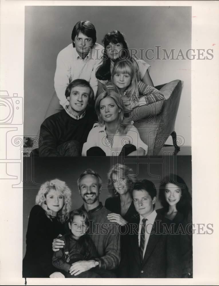1989 Press Photo Starring Actors of Television\'s \