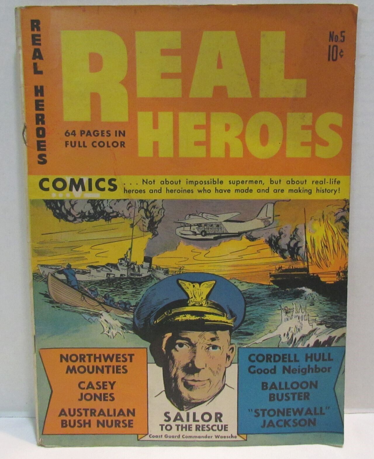 Real Heroes #5 1942 Parents\' Institute Press