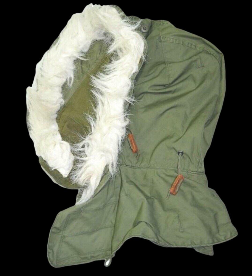 NEW GENUINE MILITARY M-65 M-51 HOOD FISHTAIL PARKA EXTREME COLD WEATHER USA MADE