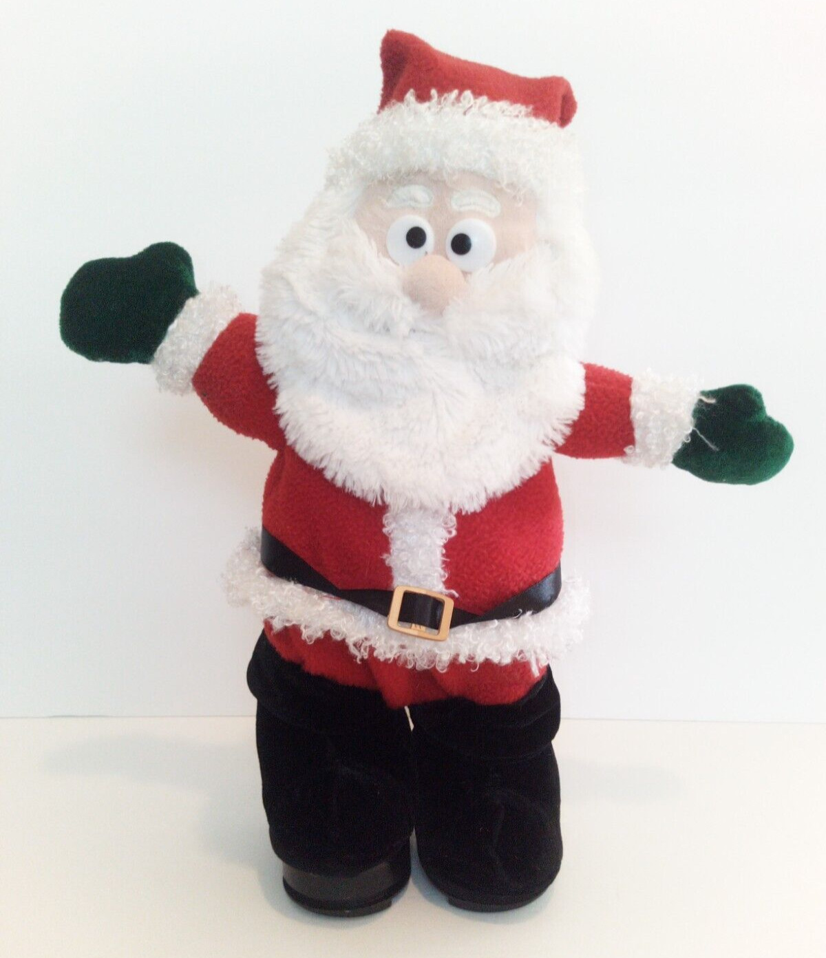 Rare Gemmy Santa Animated Singing & Dancing Christmas Songs Jingle Bells *VIDEO*
