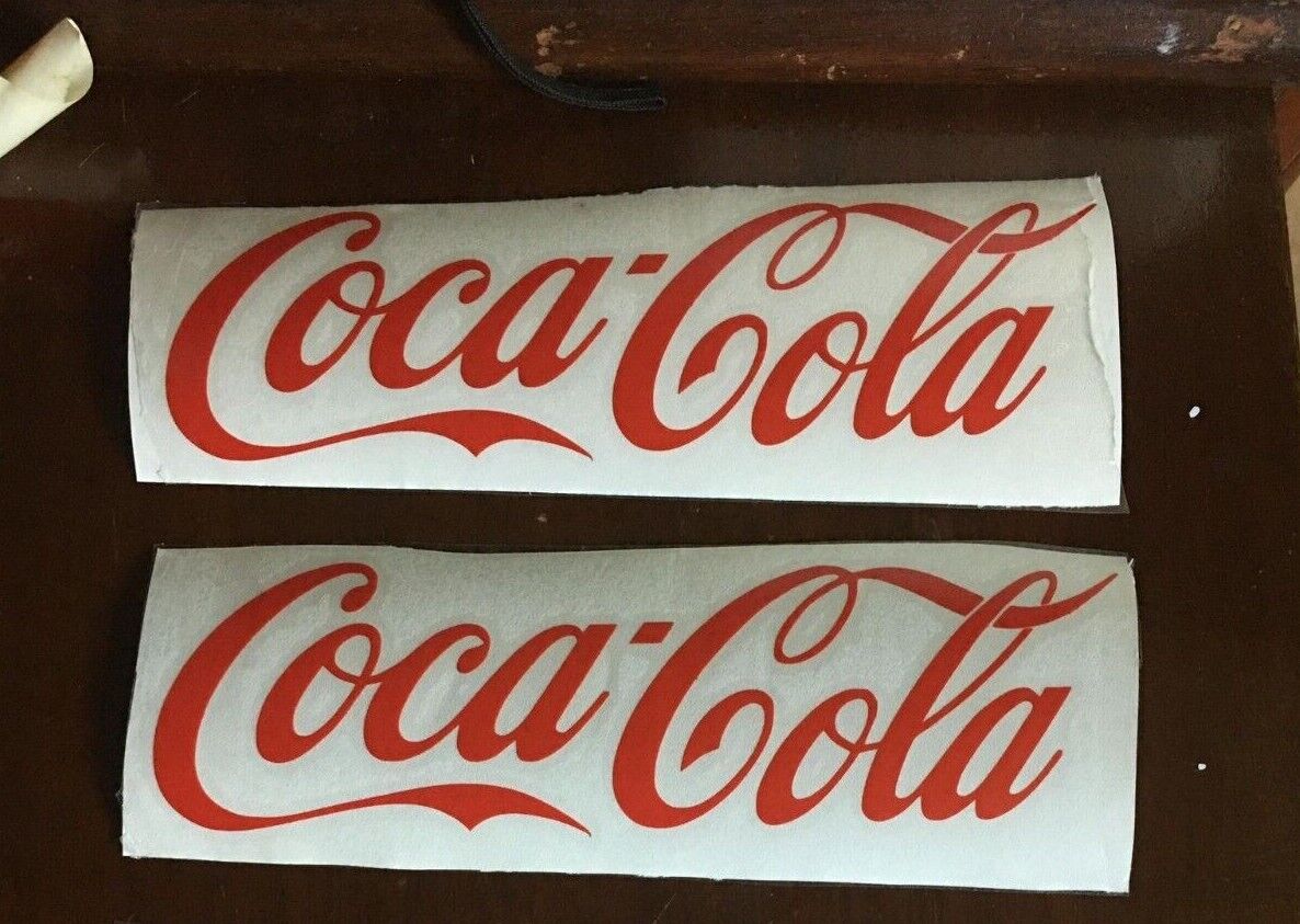 Brand New Coca-Cola Coke Logo Decal Sticker Die-Cut Vinyl Coca Cola 9\