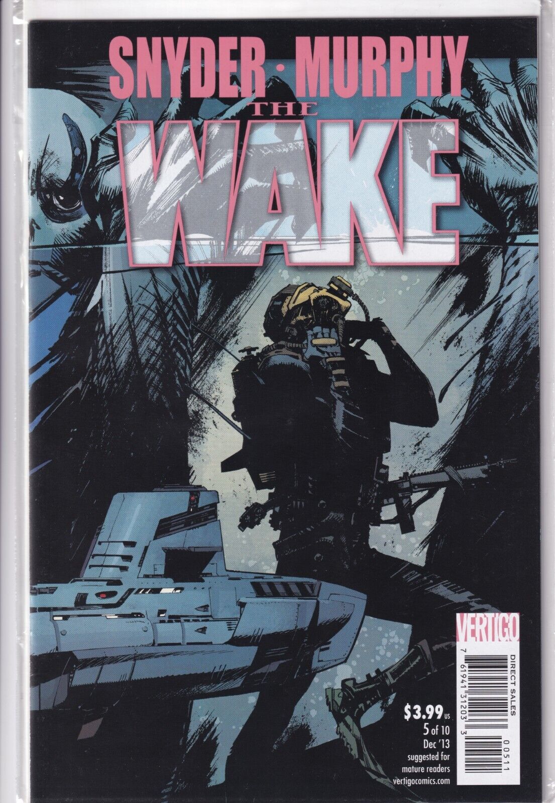 The Wake #5 Cover 1A (DC Comics/Vertigo 2013) VF/NM (B&B) RARE